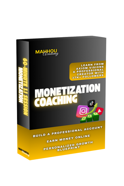 Monetization & Growth Coaching – Personalised 1:1 Session