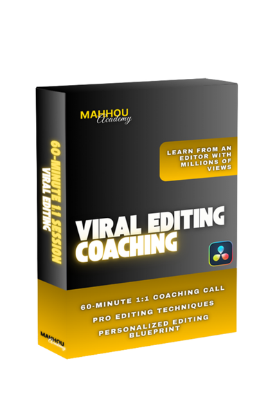 Viral Editing Coaching – Personalized 1:1 Session